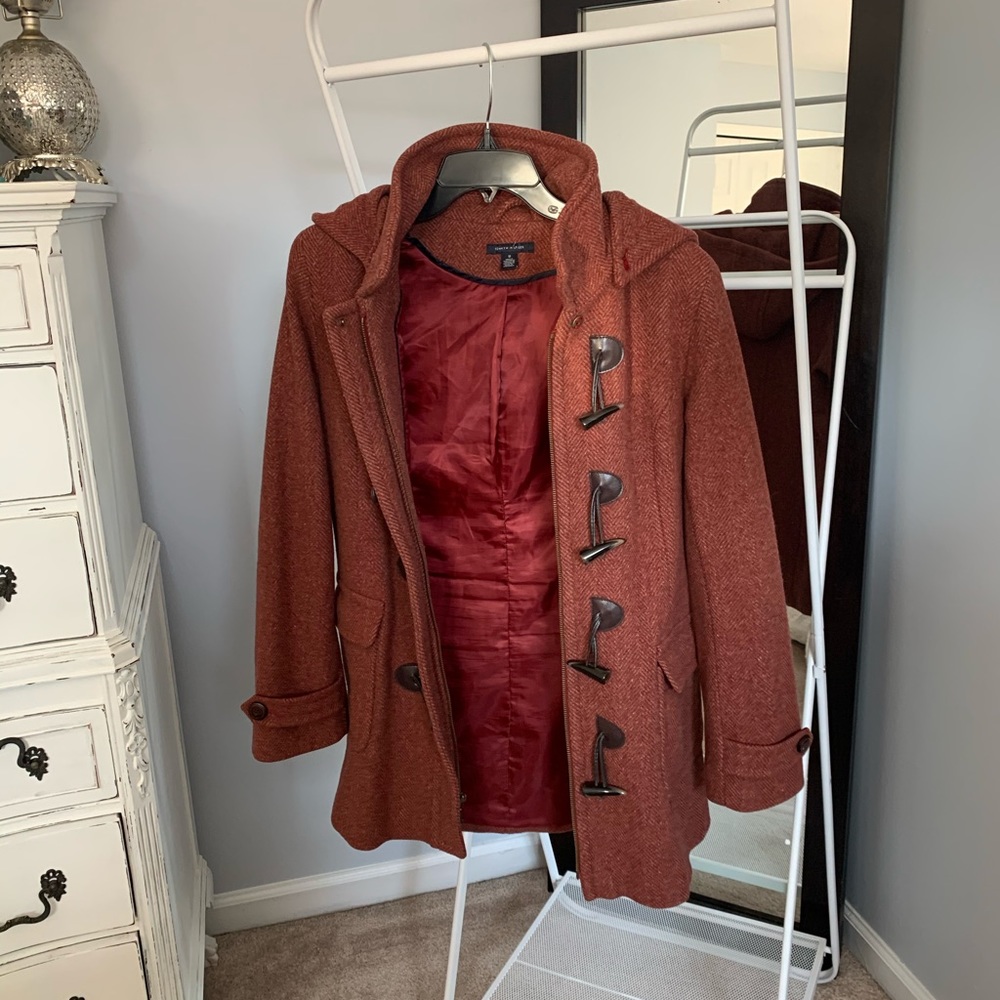 Tommy Hilfiger tweed winter coat